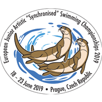 2019 European Junior Artistic Swimming Championships Logo
