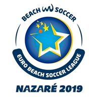 2019 Euro Beach Soccer League Logo