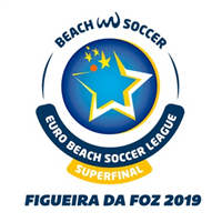 2019 Euro Beach Soccer League Logo