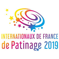 2019 ISU Grand Prix of Figure Skating Internationaux de France Logo