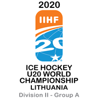 2020 Ice Hockey U20 World Championship Division II A Logo