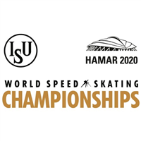 2020 World Speed Skating Championships Logo