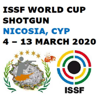 2020 ISSF Shooting World Cup Shotgun Logo